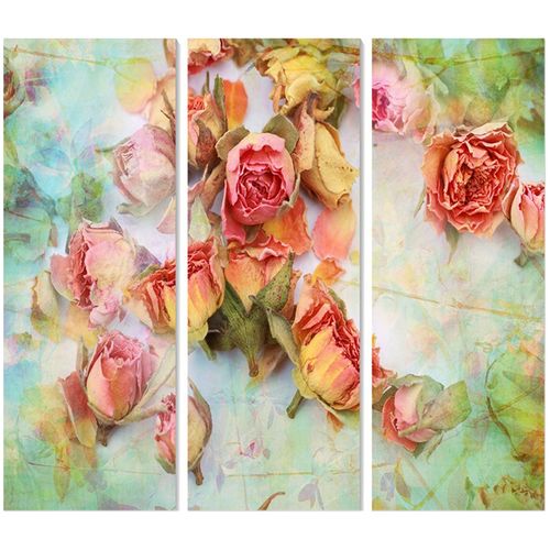 MDF10005 Multicolor Decorative MDF Painting (3 Pieces) slika 2