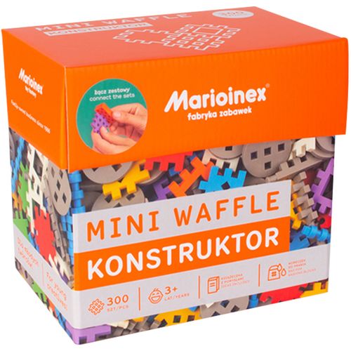 Marioinex set mini Waffle konstruktor 300kom. slika 1