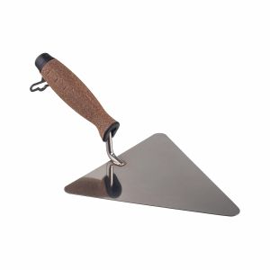 AWTOOLS trokutasta nehrđajuća gleterica 180mm s drškom od pluta