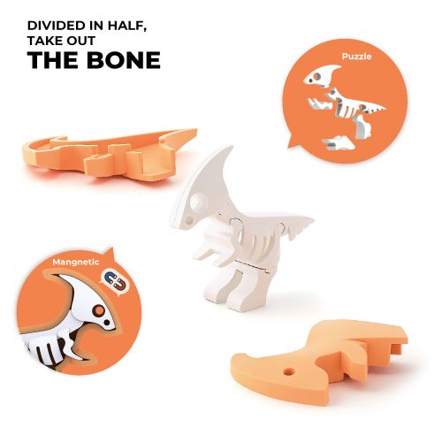 Halftoys Magnetni dinosaur Para slika 5