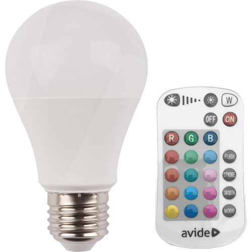 Avide Pametna sijalica, LED 9.7W, E27, RGB+W, 2700K, daljinski - Smart LED Globe A60 9.7W slika 2