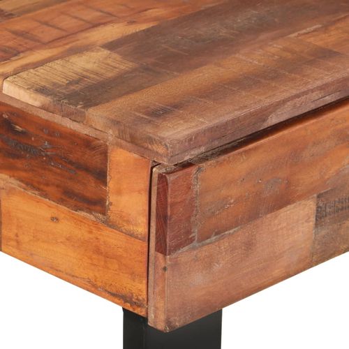 Konzolni stol 110 x 30 x 76 cm od masivnog obnovljenog drva slika 32