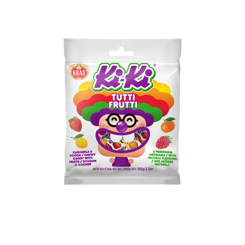 Kraš Kiki bomboni Tutti Frutti 100g slika 1