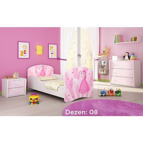 Deciji krevet ACMA I 160x80 + dusek 6 cm8 slika 1