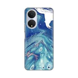 Torbica Silikonska Print za Honor X7 Blue Marble