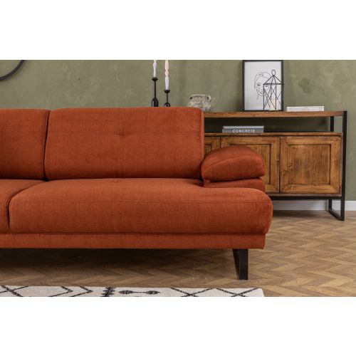 Atelier Del Sofa Mustang - Narandžasti trosed na razvlačenje slika 8