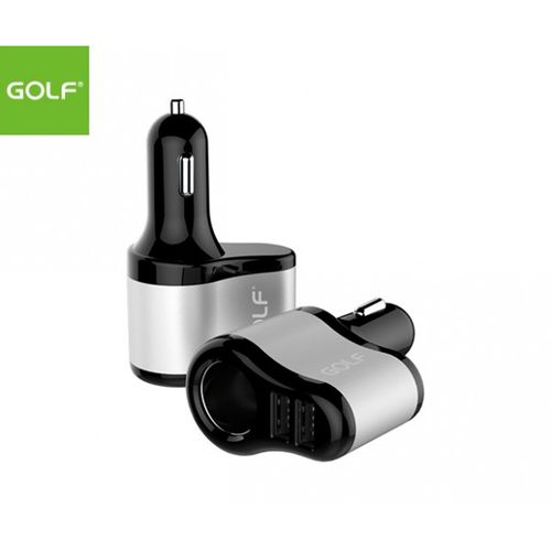 Auto punjač 2USB + utičnica GOLF GF-C14 slika 5