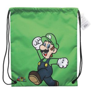 Nintendo Super Mario Bros Luigi gym bag