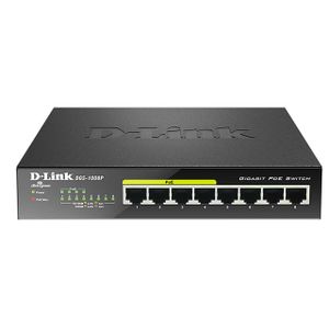 D-Link DGS-1008P/E Neupravljivi Gigabitni Preklopnik