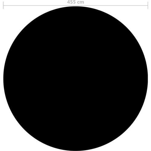 Pokrivač za bazen crni 455 cm PE slika 13