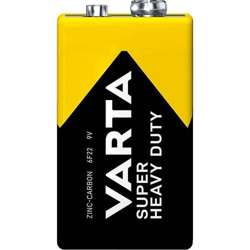 VARTA Superlife 9V SUPER HEAVY DUTY 6F22, Cink-karbon baterije, Pakovanje 1kom slika 1