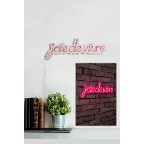 Wallity Ukrasna plastična LED rasvjeta, Joie de Vivre - Pink slika 3