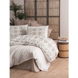 L'essential Maison Asilo - Brown White
Brown Ranforce Double Quilt Cover Set