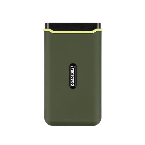 Transcend TS4TESD380C 4TB, Portable SSD, ESD380C, 3D NAND, USB 3.2 Gen 2x2, Type C, Supports UASP (USB Attached SCSI Protocol) [Read/Write speeds of up to 2,000MB/s], Military Green slika 3