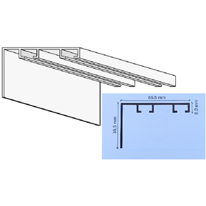 Sense Home aluminijumska plafonska garnišna 261681