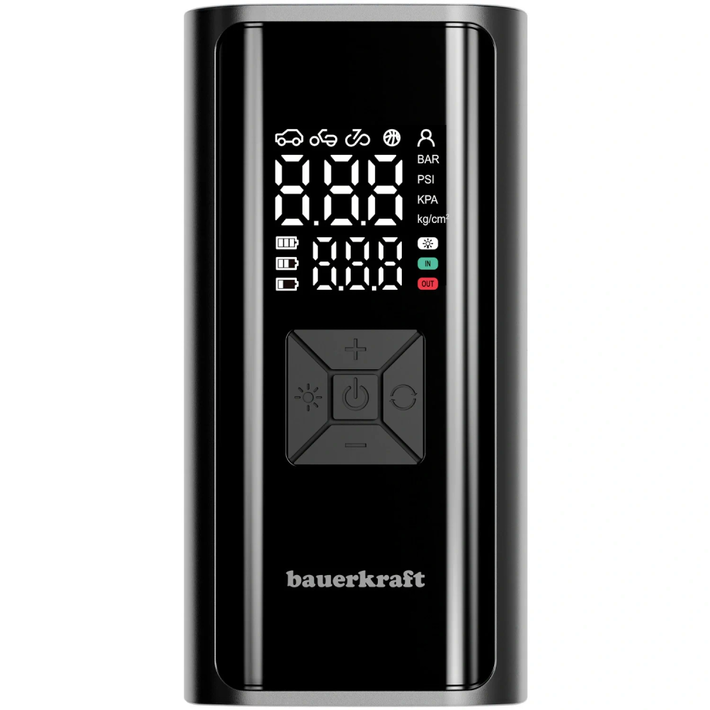 Električna pumpa za bicikl, kompresor za gume, power bank 6000 mAh, LED svjetiljka slika 7