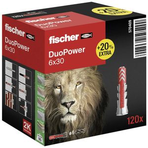 Fischer tipli Duopower 6x30, 100 komada + 20% gratis