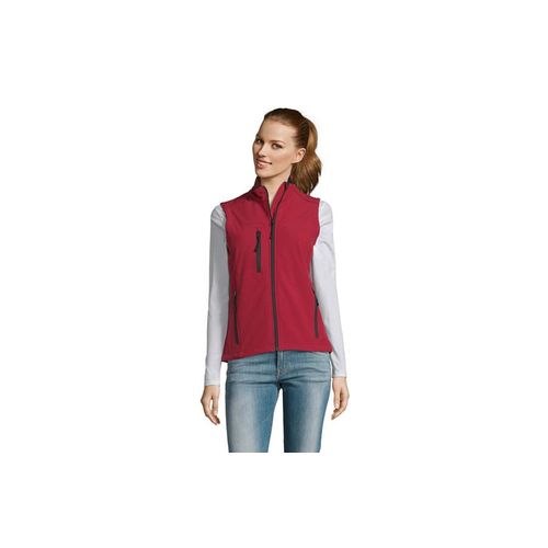 RALLYE WOMEN softshell prsluk - Crvena, XL  slika 1