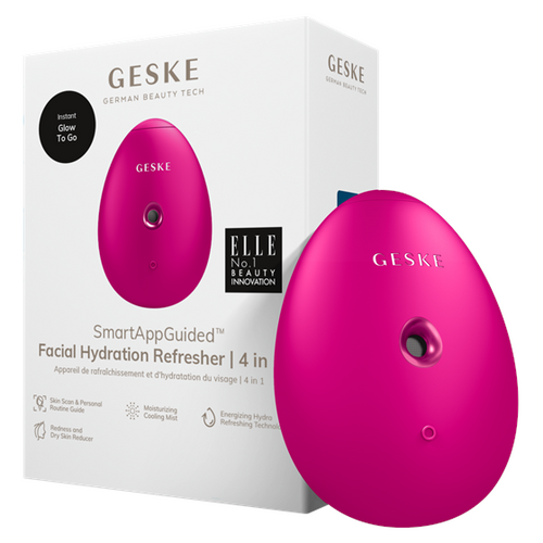 Facial Hydration Refresher GESKE| 4 in 1 , jajasti oblik, magenta slika 1