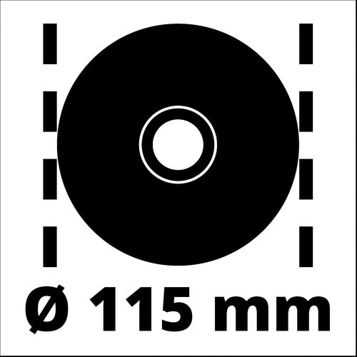 Einhell Ugaona brusilica TC-AG 115/750 slika 6