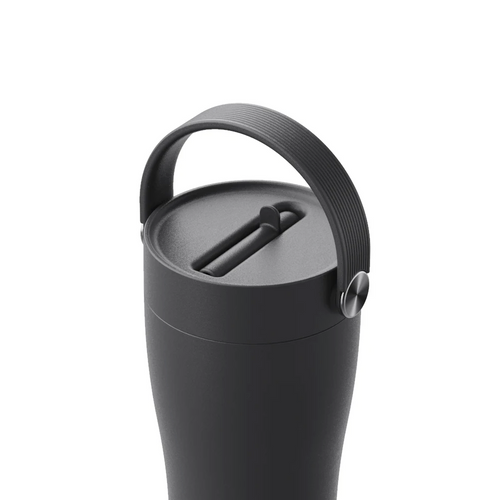 EQUA CARRY Cup, termo šalica od nehrđajućeg čelika za čaj/kavu, 600ml, crna slika 3