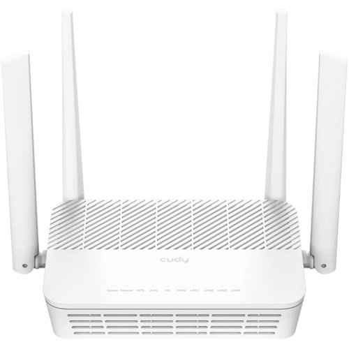 Cudy WR3000S, AX3000 10/100/100M Gigabit Mesh Wi-Fi 6 Router 2,4/5Ghz White slika 1