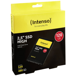 (Intenso) SSD Disk 2.5", kapacitet 120GB, SATA III High - SSD-SATA3-120GB/High