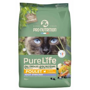 Pro Nutrition Pure Life Cat Adult Sterilised Piletina 2 kg