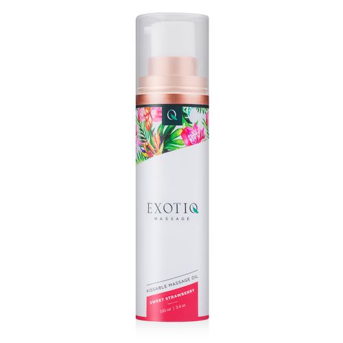 Masažno ulje Exotiq Sweet Strawberry, 100 ml slika 2