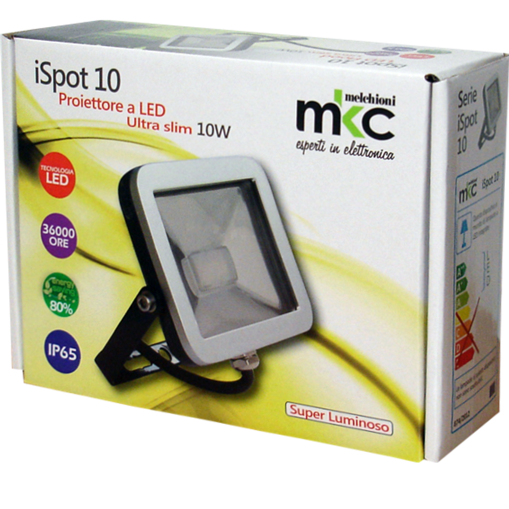 MKC Reflektor LED , 10W, 3200K, IP65 , SLIM - I-SPOT 10W  slika 2