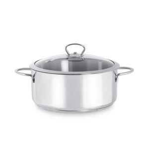 Metalac inox plitka posuda kulinaria 24cm/4,8l