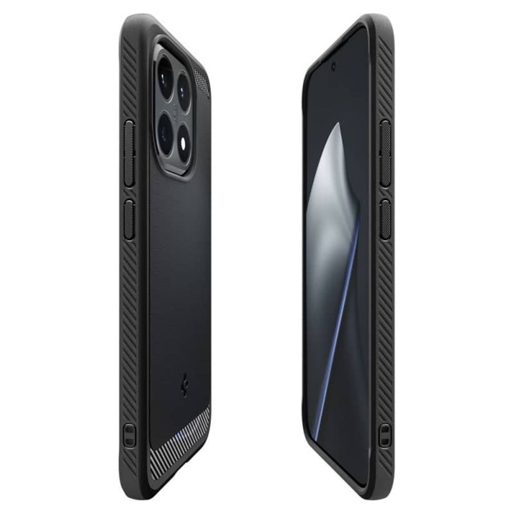 Spigen Rugged Armor maska za Xiaomi 15T mat crna ACS10459 slika 5