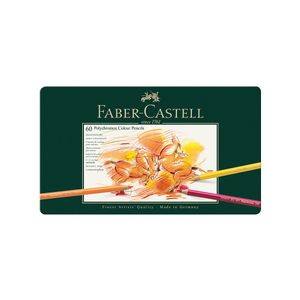 Drvene bojice Faber Castell Polychromos 1/60 110060 metalna kutija