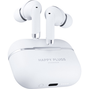 Happy Plugs, Air1 ANC, bežične slušalice, bijele