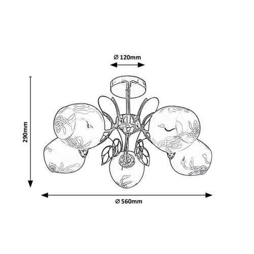 Stropna rasvjeta - Fauna slika 3