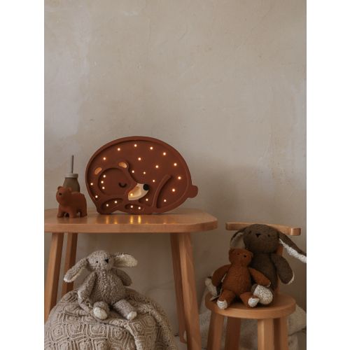 Lampa Little Lights - MEDVJED - smeđa slika 3