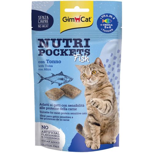 Gimborn GimCat Nutri Pockets Fish Poslastica s Tunom, 60 g slika 1