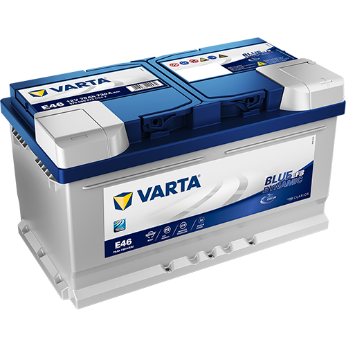 VARTA Blue Dynamic EFB Akumulator 12V, 75Ah, D slika 1