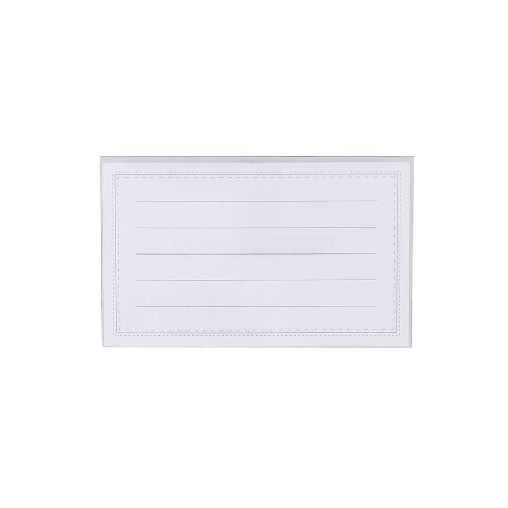 TipTop Office Identifikaciona Karta sa Štipaljkom 91x57mm, Providna slika 1