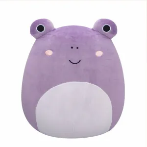 Squishmallows 40cm - philomena - ljubičasta žaba s ljubičastim trbuhom