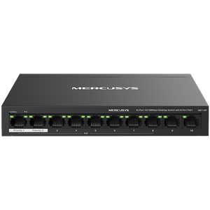 10-Port 10/100Mbps Desktop Switch sa 8 PoE+ Portova