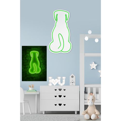Wallity Ukrasna plastična LED rasvjeta, Doggy - Green slika 3