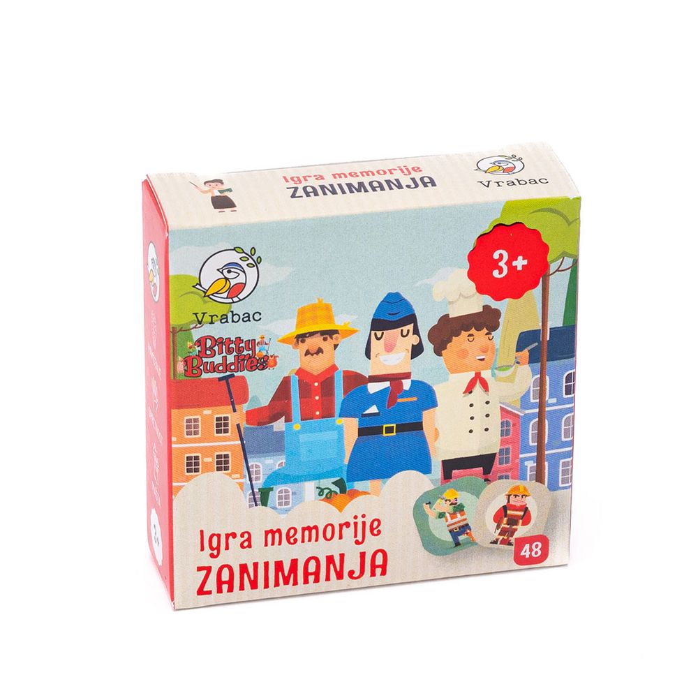 Vrabac Piko igra memorije Zanimanja slika 1