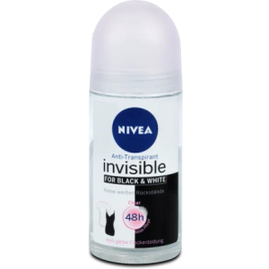 Nivea roll on dezodorans Black&White Invisible Clear 50ml