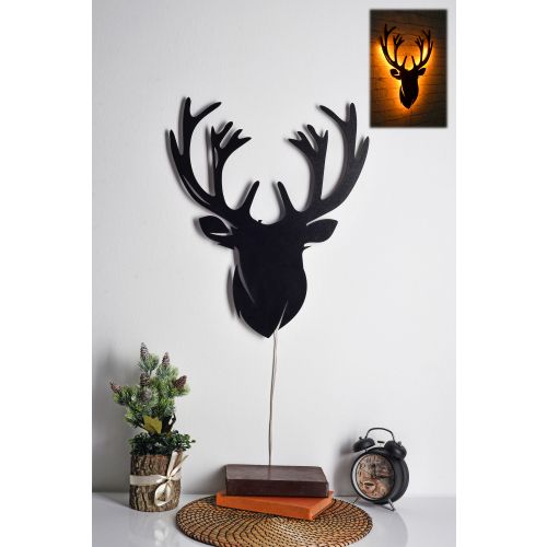 Wallity Ukrasna LED rasvjeta, Deer 2 - Yellow slika 1