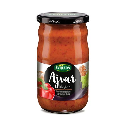 Zvijezda ajvar blagi 700 g slika 2