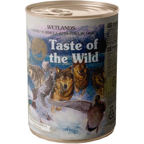 TASTE OF THE WILD Wetlands s mesom peradi u umaku, 12x390g slika 1