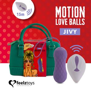 Vibracijsko jaje FeelzToys - Motion Love Balls Jivy