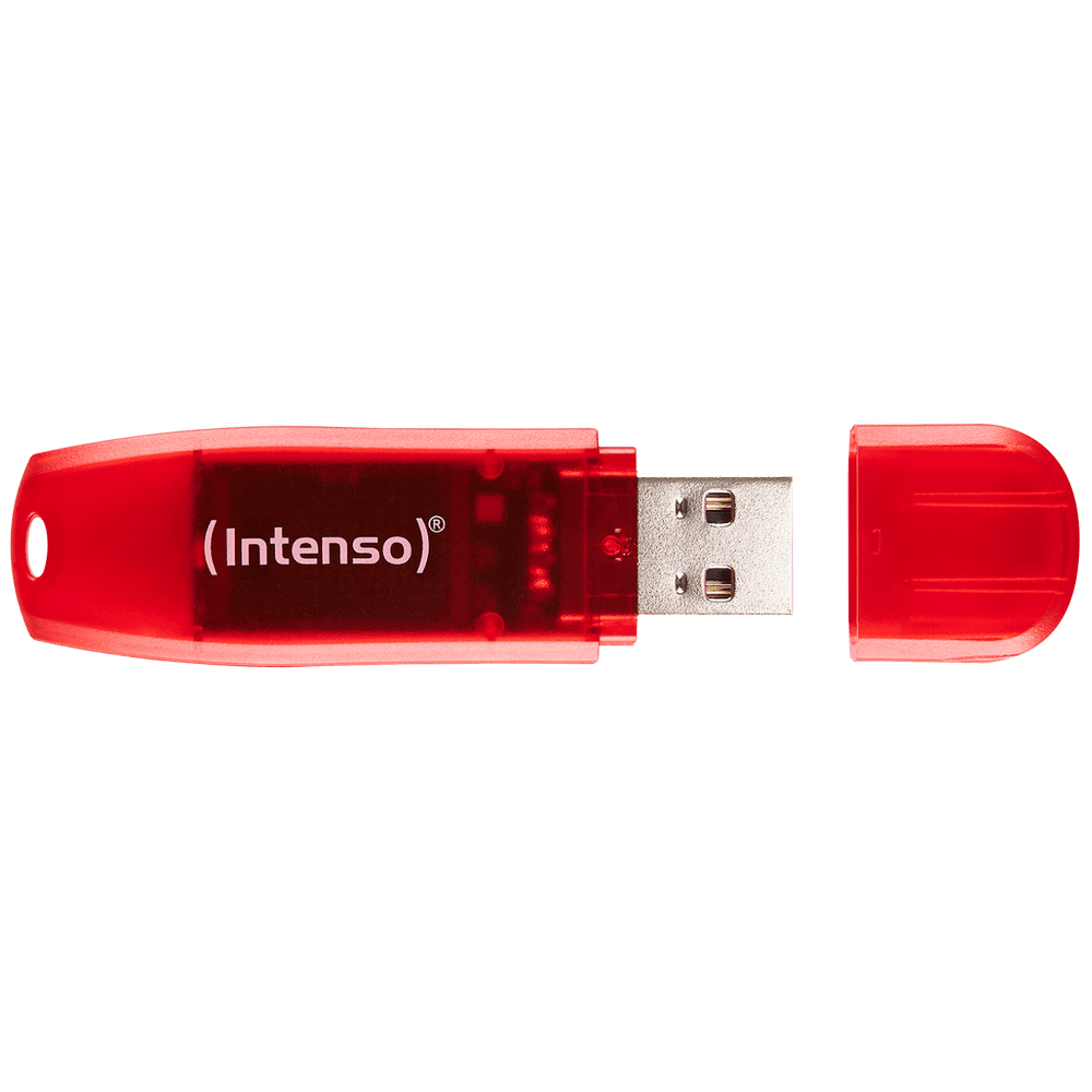 (Intenso) USB Flash drive 128GB Hi-Speed USB 2.0, Rainbow Line, RED - USB2.0-128GB/Rainbow slika 3
