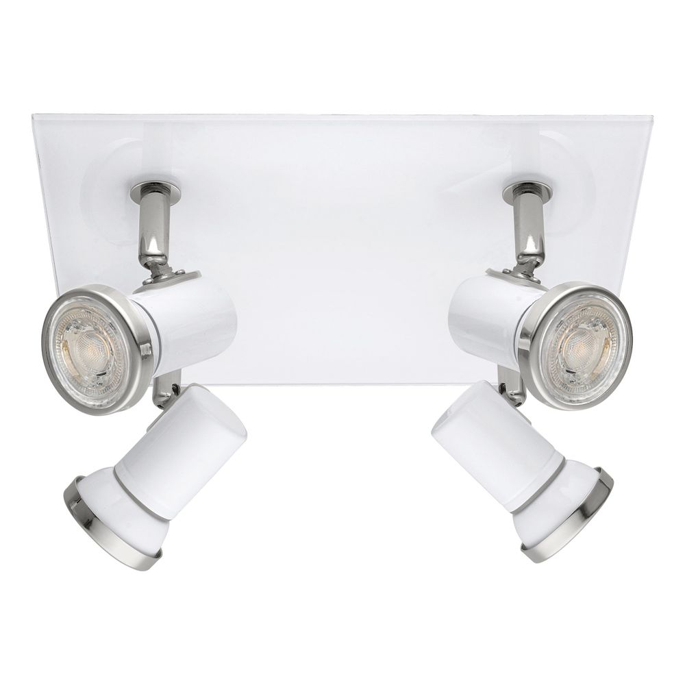 Eglo Tamara 1 reflektor/4, led, 4x3,3w, 4x240lm, ip44, krom/bijela  slika 1